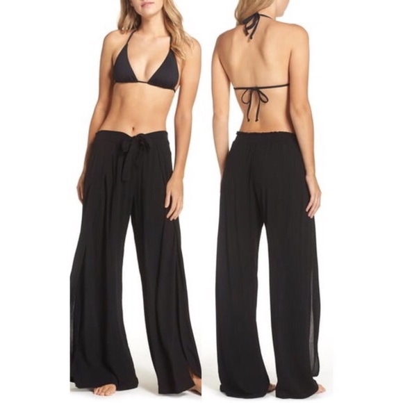 BECCA Other - BECCA MODERN MUSE COVER-UP FLYAWAY PANTS SZ L